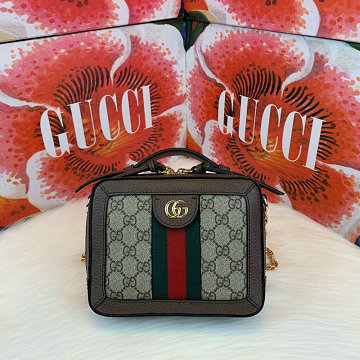 グッチ GUCCI 057-GG602576  2019年最新入荷 オフィディア GG ミニ ショルダーバッグ スクエア ハンドバッグ キャンパス