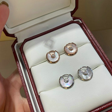 カルティエ CARTIER  CZZ-CAEH19004 2019年最新入荷 アミュレット ドゥ イヤリング ダイヤモンド ピアス アクセサリー