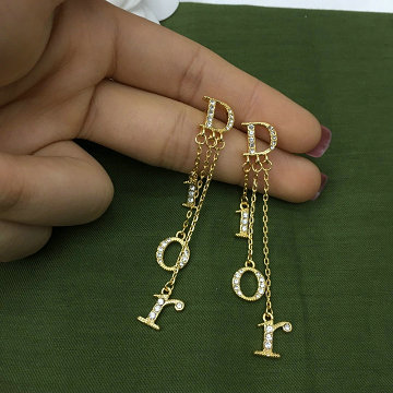 クリスチャンディオール CHRISTIAN DIOR  CZZ-CDEH19013 2019年最新入荷 ロング イヤリング ピアス アクセサリー ダイヤモンド