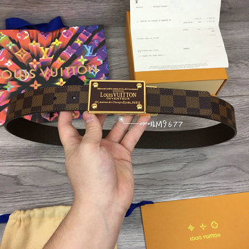 ルイヴィトン LOUISVUITTON 057-M9235V 2020年最新入荷 サンチュール ネオアンヴァントゥール 40mm ベルト レザー タイムレスなデザイン ダミエキャンバス
