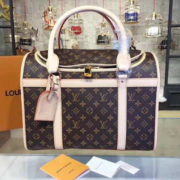 商品名称：ルイヴィトン LOUISVUITTON 057-M42021 2020年最新入荷 ペット用 子型犬 中型犬 ドックキャリーバッグ モノグラムキャンパス