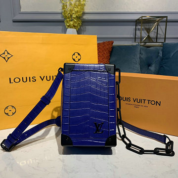 商品名称：ルイヴィトン LOUISVUITTON 2020年最新入荷 ヴァーティカル ソフトトランク 斜め掛け ショルダーバッグ クラッチバッグ ミニバッグ ポシェット