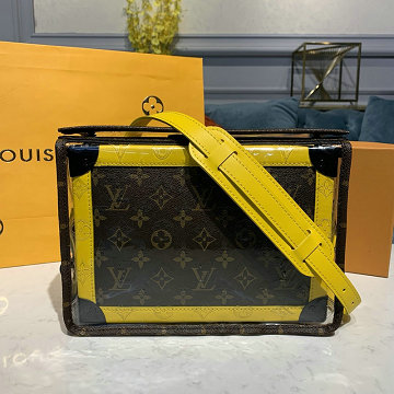 商品名称：ルイヴィトン LOUISVUITTON 057-M61116Y 2020年最新入荷 ソフトトランク 斜め掛け ショルダーバッグ モノグラムキャンパス