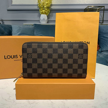 ルイヴィトン LOUISVUITTON 057-N63502 2020年最新入荷 ジッピー オーガナイザー NM ファスナー長財布 ロングウォレット ジッピーウォレット ダミエエベヌキャンパス