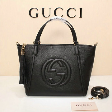 GUCCI グッチ 057-GG369176 2020年最新入荷 GGマーモント ハンドバッグ トートバッグ カーフレザー レディースかばん