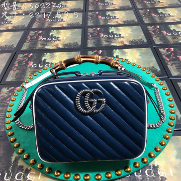 グッチ GUCCI GG602270LB 2019年最新入荷 トップハンドルバッグ 2way ショルダーバッグ スクエアバッグ レディースかばん カーフレザー