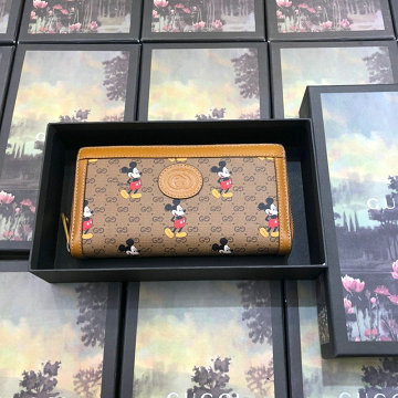 グッチ GUCCI 057-GG602532 2020年最新入荷 GG スプリーム ラウンドジッピーウォレット ファスナー長財布 ロングウォレット キャンパス