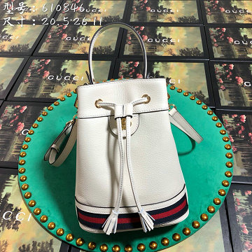 グッチ GUCCI 057-GG610846 2020年最新入荷 オフィディア スモール バケットバッグ 斜め掛け ショルダーバッグ カーフレザー