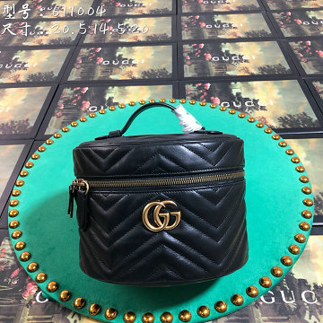 グッチ GUCCI 057-GG611004P  2020年最新入荷 スモール バケットバッグ トップハンドルバッグ トートバッグ カーフレザー