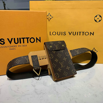 ルイヴィトン 057-M0235QC 2020年最新入荷 サンチュール ユーティリティー 35mm ベルトバッグ 携帯ケース ウェストバッグ