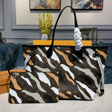 M45201-057　ルイヴィトン LOUISVUITTON 2020年最新入荷 ネヴァーフル MM トートバッグ ハンドバッグ レディース ショッピングバッグL