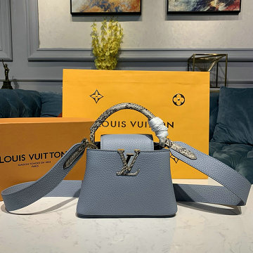ルイヴィトン LOUISVUITTON 057-M55920 2020年最新入荷 カプシーヌ MINI トップハンドルバッグ トートバッグ 2way ショルダーバッグ トリヨンレザー