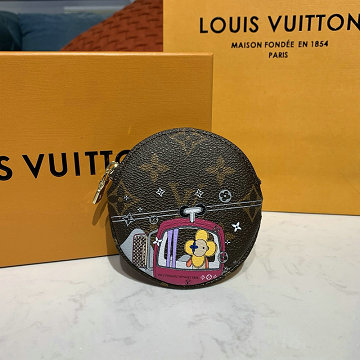 ルイヴィトン LOUISVUITTON 2020年最新入荷 PM.ロン ラウンドファスナー短財布 小銭入れ ジッピーコインケース モノグラムキャンパス