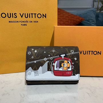 ルイヴィトン LOUISVUITTON 2020年最新入荷 ポルトフォイユ ヴィクトリーヌ 三つ折り短財布 札入れ 小銭入れ モノグラムキャンパス