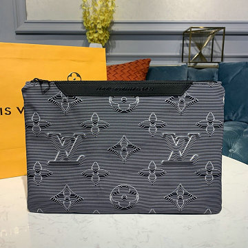 商品名称：ルイヴィトン LOUISVUITTON 057-M68777 2020年最新入荷 ポシェット リバーシブル テモチかばん クラッチバッグ セカンドバッグ テキスタイル