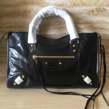 バレンシアガ BALENCIAGA YUN-BA115748K 2020年最新入荷 クラシック シティ ハンドキャリーバッグ 2way ショルダーバッグ 旅行かばん レザー
