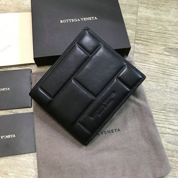 ボッテガヴェネタ BOTTEGAVENETA YUN-BOVS20001K 2020年最新入荷 二つ折り短財布 ショートウォレット カードケース 札入れ レザー