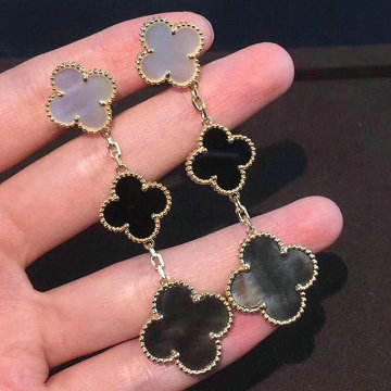 商品名称：ヴァン クリーフ アーペル Van Cleef Arpels CZ-VAEH20001 2020年最新入荷 マジック アルハンブラ イヤリング ピアス 3モチーフ アクセサリー ジュエリー