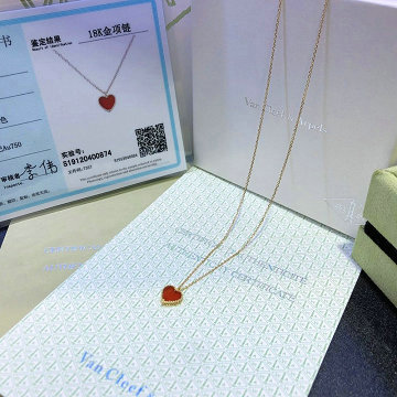 ヴァン クリーフ アーペル Van Cleef Arpels CZ-VAXL20006 2020年最新入荷 ネックレス スウィート アルハンブラ ハート ペンダント