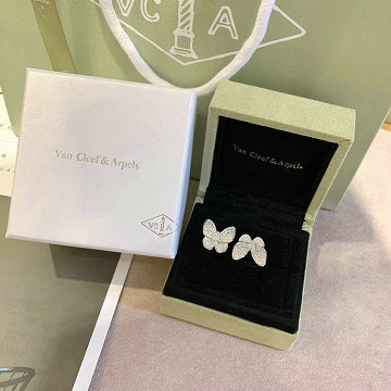 ヴァン クリーフ アーペル Van Cleef Arpels CZ-VAJZ20001 2020年最新入荷 ドゥ パピヨン アントレ レ ドア リング 指輪 アクセサリー ジュエリー