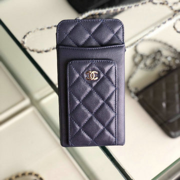 シャネル CHANEL JS-CH0990QML 2020年最新入荷 携帯ケース スマホケース チェーンバッグ 斜め掛け キャビアスキン