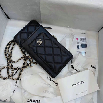 商品名称：シャネル CHANEL JS-CH0990YJK  2020年最新入荷 携帯ケース スマホケース チェーンバッグ 斜め掛け ラムスキン