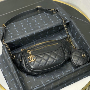 シャネル CHANEL JS-CH1077 2020年最新入荷 ショルダーバッグ ウェストバッグ ボディバッグ ベルトバッグ レザー ポーチ付き