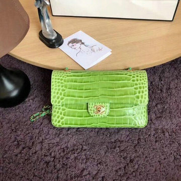 シャネル CHANEL JS-CH1112EWJG 2020年最新入荷 クラシック 斜め掛け ショルダーバッグ フラップバッグ レディースかばん クロコ柄