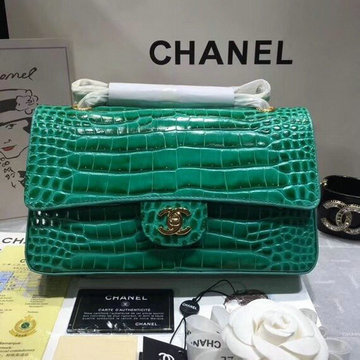 シャネル CHANEL CH1112EWJM 2020年最新入荷 クラシック 斜め掛け ショルダーバッグ フラップバッグ レディースかばん クロコ柄