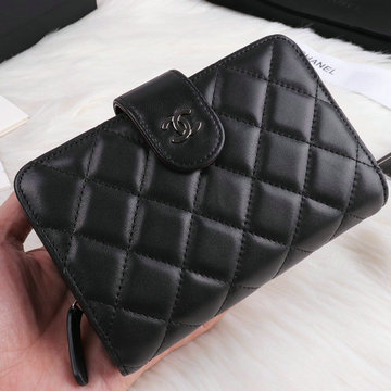 商品名称：シャネル CHANEL JS-CH48667YYK 2020年最新入荷 二つ折り短財布 ショートウォレット カードケース コインケース ラムスキン