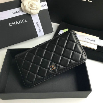 シャネル CHANEL JS-CH50997YYK 2020年最新入荷 ジッピーウォレット ファスナー長財布 ロングウォレット ラムスキン