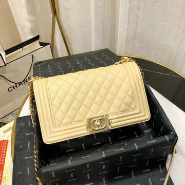 シャネル CHANEL JS-CH67086XQGJX 2020年最新入荷 BOY スモール ハンドバッグ 斜め掛け ショルダーバッグ フラップバッグ レディース キャビアスキン
