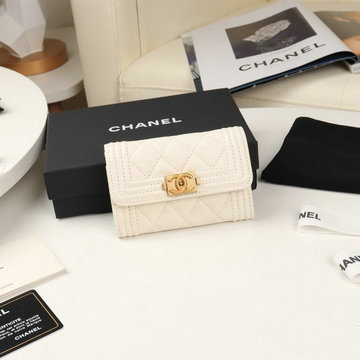 商品名称：シャネル CHANEL JS-CH80603B  2020年最新入荷 二つ折り短財布 小銭入れ コインケース カードケース 名刺入れ