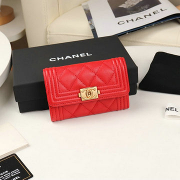 シャネル CHANEL JS-CH80603R  2020年最新入荷 二つ折り短財布 小銭入れ コインケース カードケース 名刺入れ