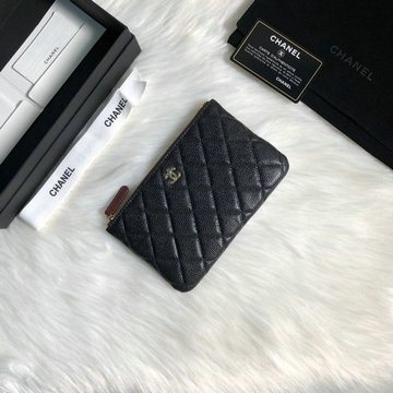 シャネル CHANEL JS-CH82336 2020年最新入荷 クラッチバッグ 小銭入れ ファスナー長財布 手持ちかばん キャビアスキン