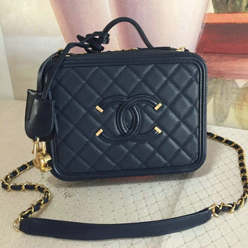 シャネル CHANEL JS-CH93342QQSL 2020年最新入荷 ヴァニティー ケース ハンドバッグ 斜め掛け ショルダーバッグ 化粧箱 レザー