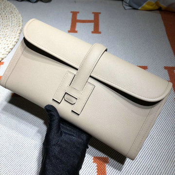 エルメス HERMES 063-H509058QFH  2019年最新入荷 ジジェ エラン クラッチバッグ 手持ちかばん ヴォーエプソン セカンドバッグ