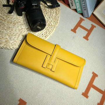 エルメス HERMES  063-H509058QHY 2019年最新入荷 ジジェ エラン クラッチバッグ 手持ちかばん ヴォーエプソン セカンドバッグ