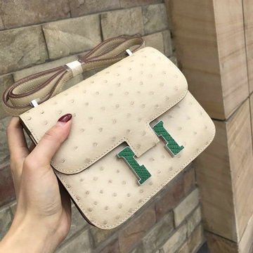 商品名称：エルメス HERMES 063-HE108218TPBG 2020年最新入荷 コンスタンス 斜め掛け ショルダーバッグ レディースかばん オーストリッチ革