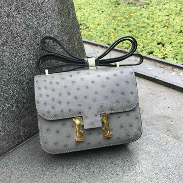エルメス HERMES 063-HE108218TPQH 2020年最新入荷 コンスタンス 斜め掛け ショルダーバッグ レディースかばん オーストリッチ革