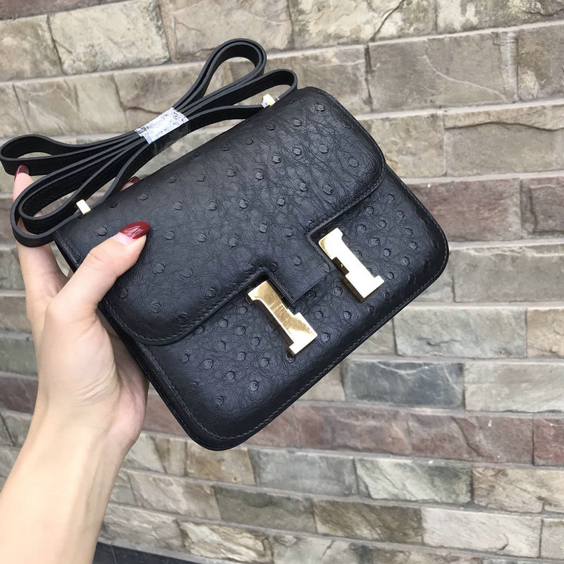 商品名称：エルメス HERMES 063-HE108218TPBK 2020年最新入荷 コンスタンス 斜め掛け ショルダーバッグ レディースかばん オーストリッチ革