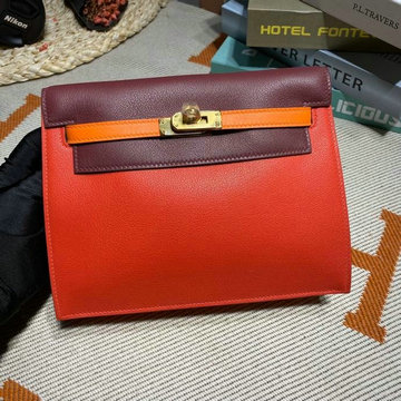 エルメス HERMES 063-HKD22SPJC  2020年最新入荷 ケリー DanSe 22 ハンドバッグ ショルダーバッグ バックパック swift スイフト革