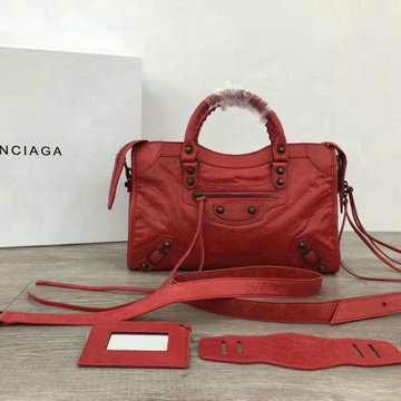 バレンシアガ BALENCIAGA YUN-BA432621H  2019年最新入荷 ラシック シティ トートバッグ 2way ショルダーバッグ レザー ハンドバッグ