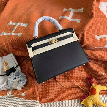 商品名称：エルメス HERMES 063-HKL25SJYK 2020年最新入荷 ケリー 25 トップハンドルバッグ トートバッグ ハンドバッグ ヴォーエプソン