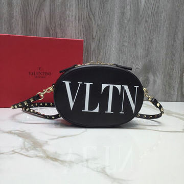 ヴァレンティノ Valentino 99-VL0050K 2020年最新入荷 斜め掛け ショルダーバッグ ロックスタッズ VLTN プリント レディースかばん レザー