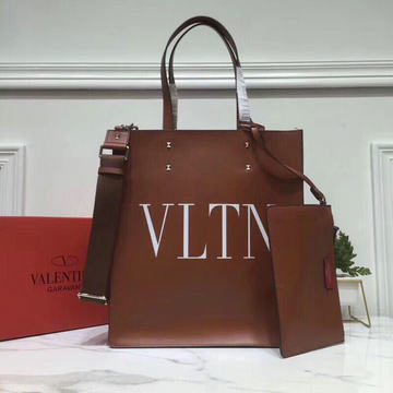 ヴァレンティノ Valentino  99-VL0976 2020年最新入荷 トートバッグ ハンドバッグ VLTN プリント レザー レディースかばん