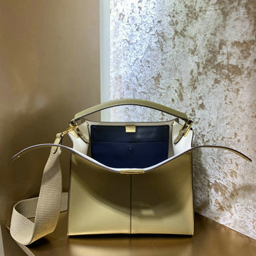 フェンディ FENDI  BXN-FD5312QL 2020年最新入荷 ピーカブー エックスライト トートバッグ ハンドバッグ 通勤 カーフレザー