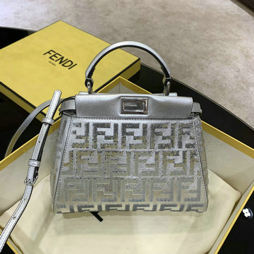 フェンディ FENDI  BXN-FD36025 2020年最新入荷 ピーカブー トートバッグ ハンドバッグ 2way ショルダーバッグ 通勤 カーフレザー