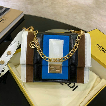 フェンディ FENDI  BXN-FD36517PB 2020年最新入荷 キャン ユー 斜め掛け ショルダーバッグ スモールバッグ レディースかばん カーフレザー