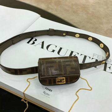 フェンディ FENDI  BXN-FD53211 2020年最新入荷 ナノ バゲット ウェストバッグ ショルダーバッグ クラッチバッグ ボディバッグ